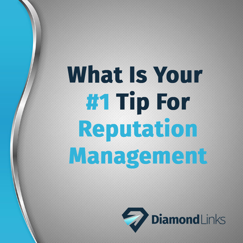 Tip for Reputation Management